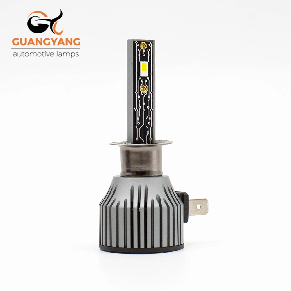 Car LED H1 R10 CSP-5530 Chips 50 Watts 6000lm 6500K Con sistema de refrigeración