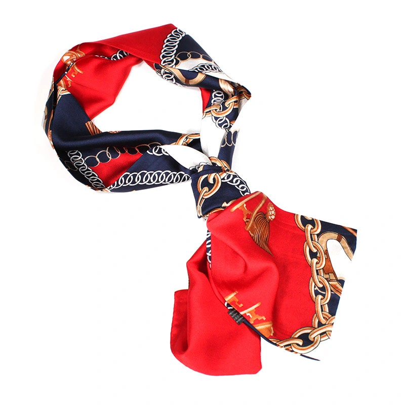 Women's Silk Headscarf Fashion Scarves Long Satin Shawls Women Design Scarf