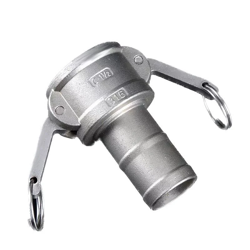 Wenzhou Industry 4" Stainless Steel Screw Camlock Coupling for Joint Manufacturer