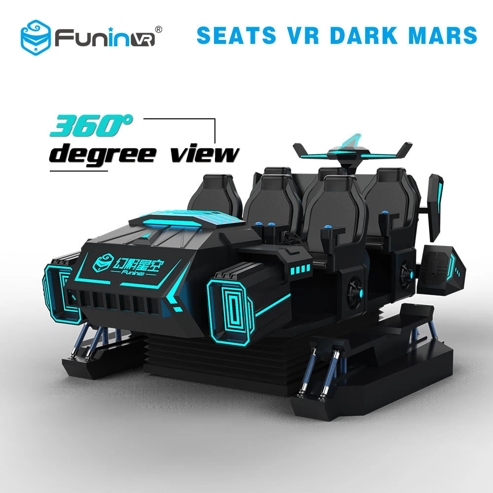 9d Virtual Reality Equipment 6 Seats Vr Amusement Park Gaming Simulator