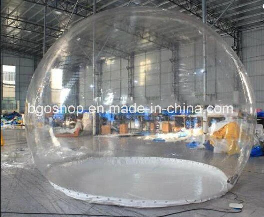 Inflatable Snow Globe Ball for Christmas Promotion