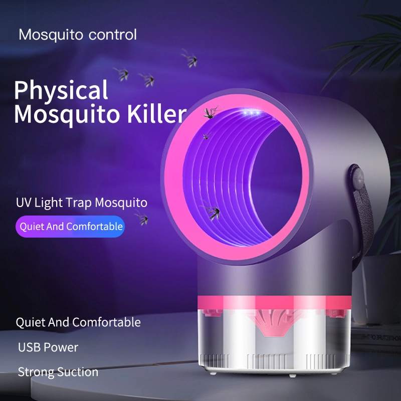 Asesino de mosquitos Lamp - Deshacerse de los mosquitos -LED para interiores - captura de mosquitos Eco friendly - Mosquito Eradicator - LED USB portátil