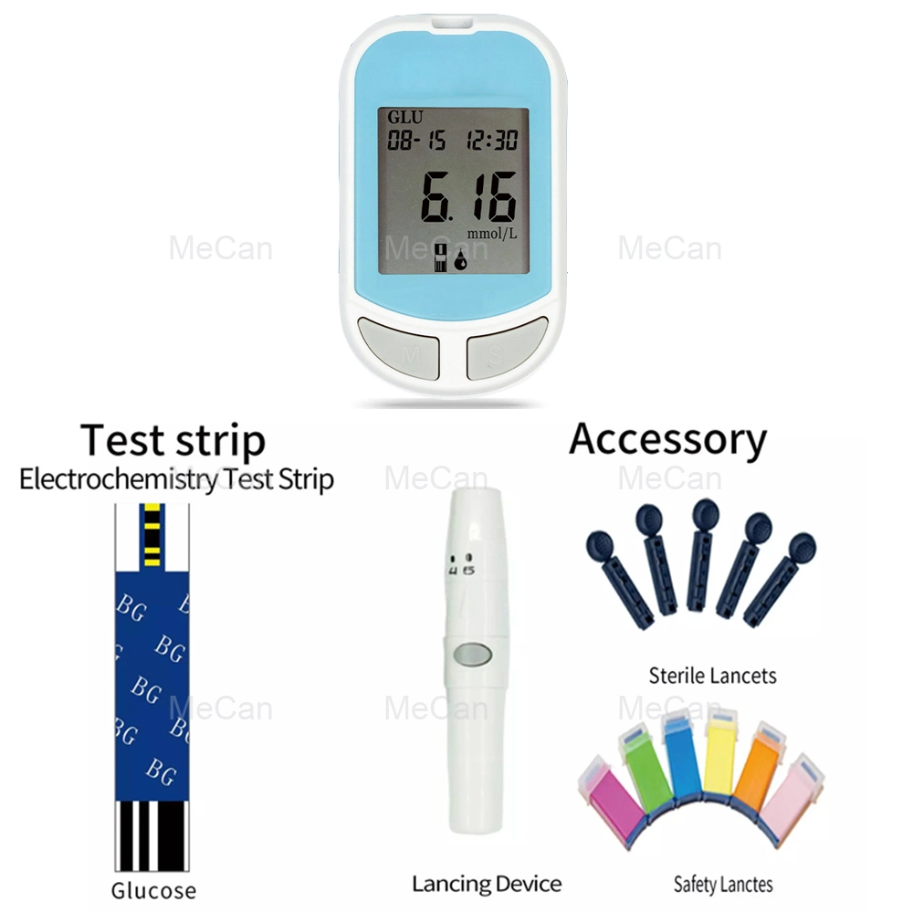 Portable Veterinary Glucometer Medical Diabetes Blood Glucose Meter