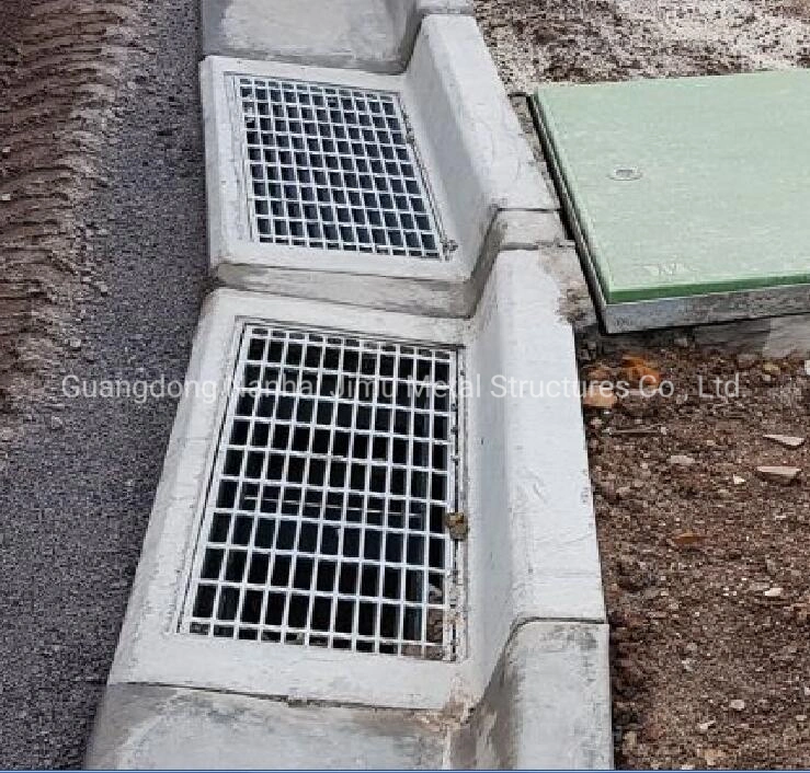 Jimu Drainage Steel Grating Hot DIP Galvanized Manhole Cover