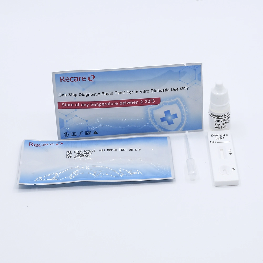 dengue fever blood card test in home ns1 antigen test