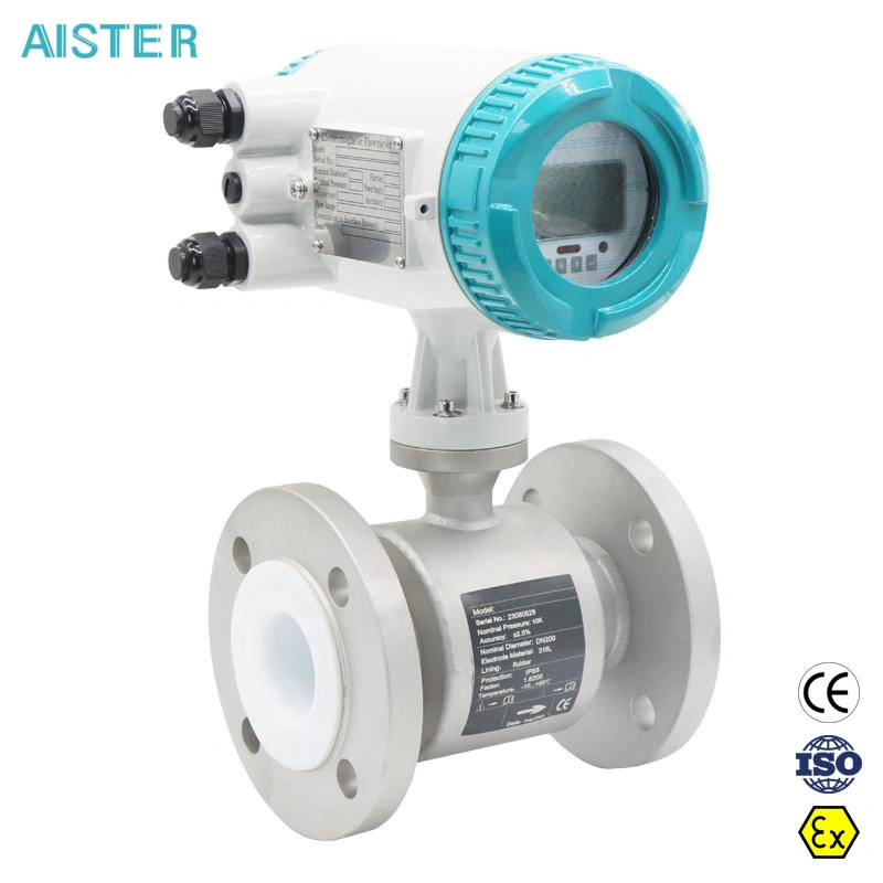 High Accuracy Stainless Steel Corrosive Liquid Electromagnetic Water Flow Meter