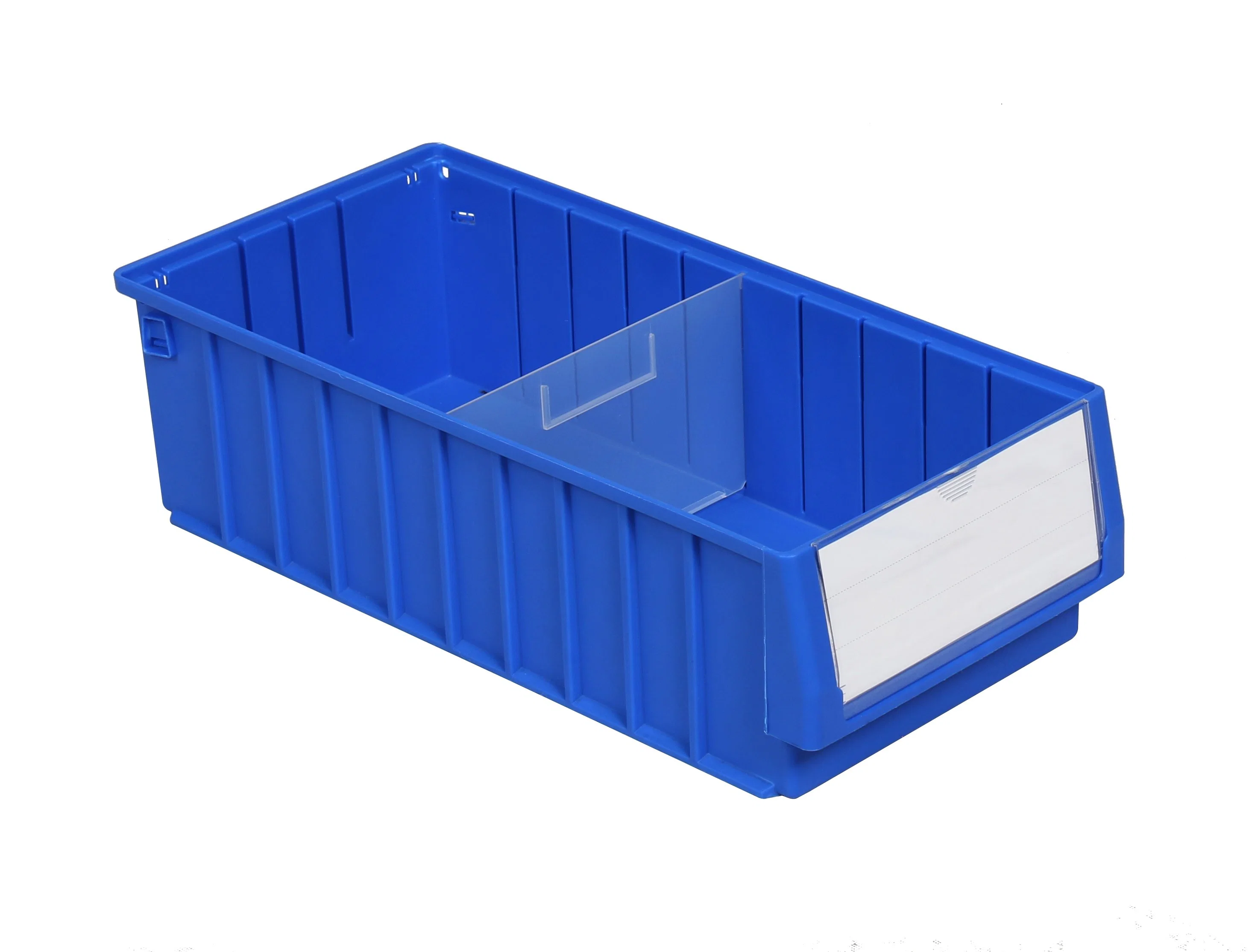 Heavy Duty Plastic Shelf Storage Bin with Clear Lid