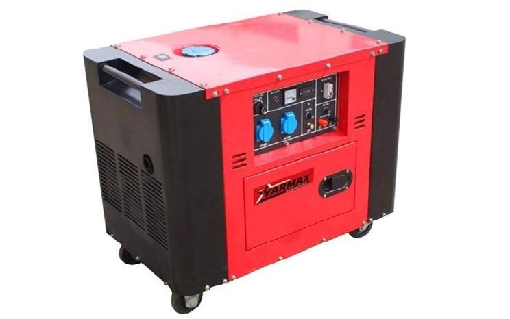 Yarmax Ultra Silent Diesel Generator Tc Series Red Soundproof Genset