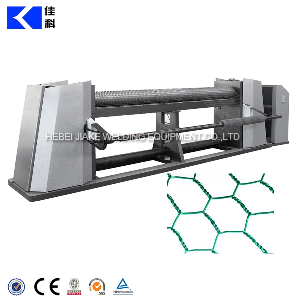 Full Automatic Straighten and Reverse Hexagonal Wire Mesh Making Machine Factory