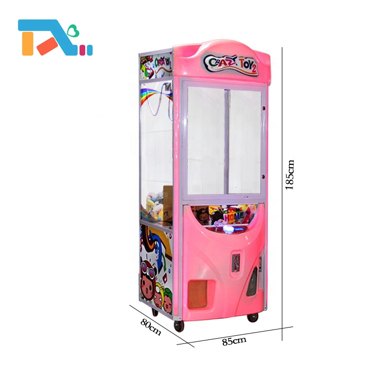 Coin Operated Prize Vending Game Machine Candy Crane Toy Claw Machine