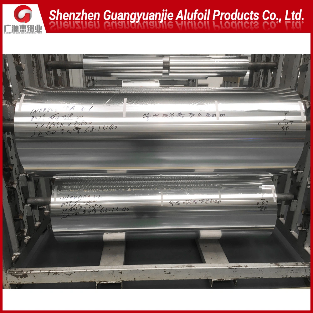 Aluminum/Aluminium Foil Jumbo Roll Alloy 8079/8011/8021-O/H18/H14/H22/H24 for Pharmaceutical/Medical Packaging Foil