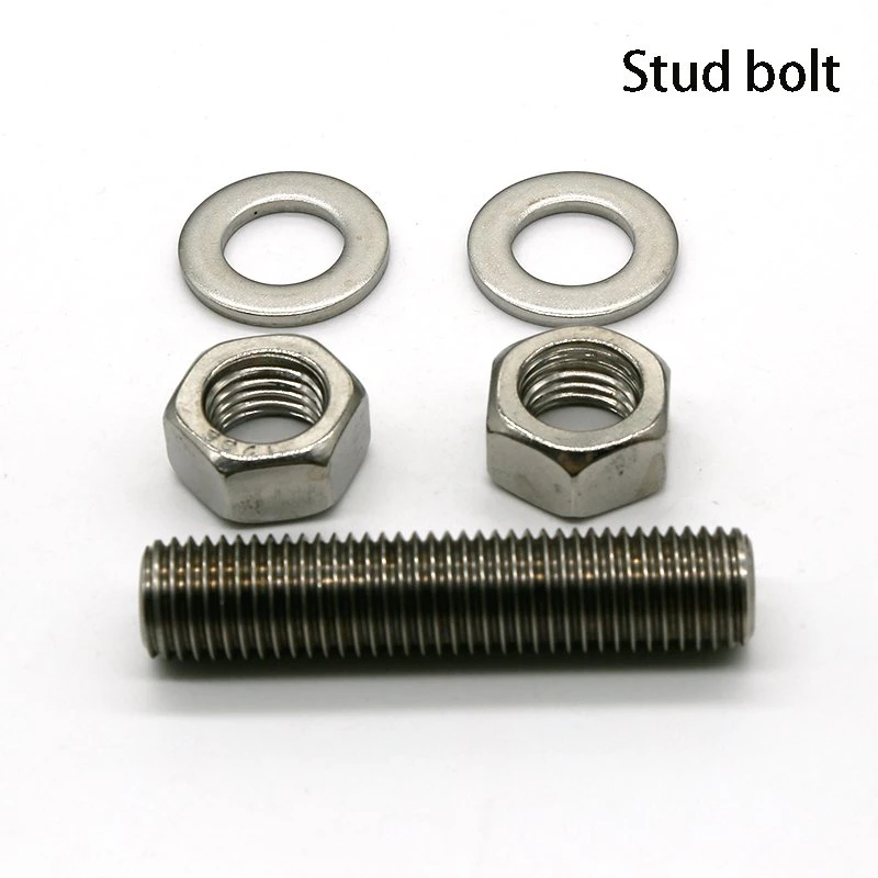 SS304 316 Unc Stainless Steel A193 B8 B8m 1m M33 Stud Bolt