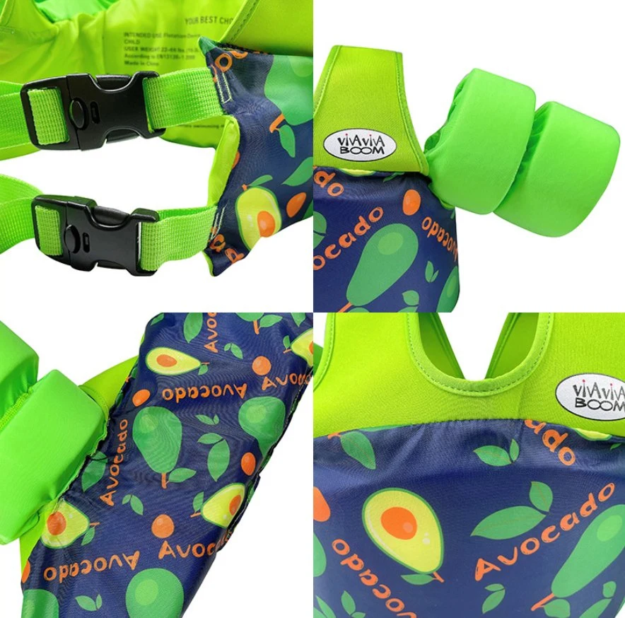 Neue Kinder′ S Life Jacket Kinder′ S Avocado Cartoon Bademode