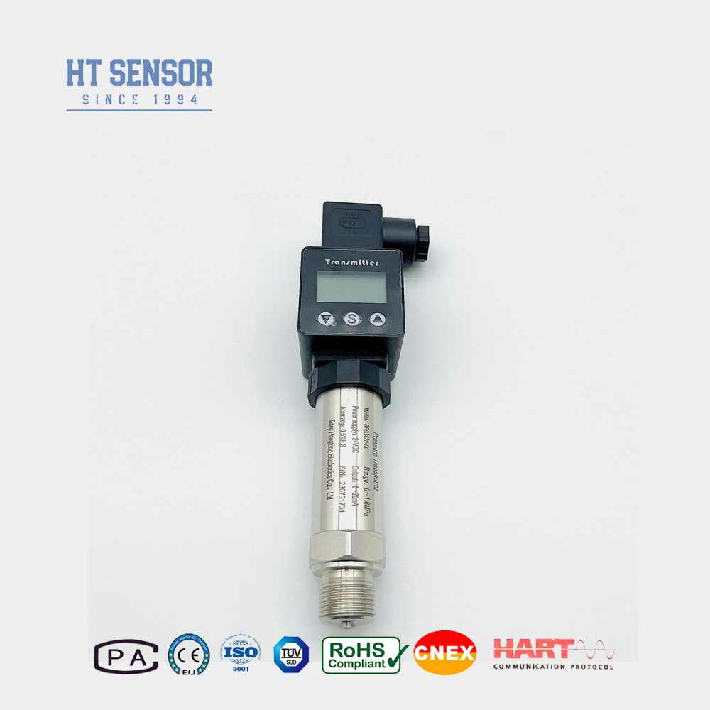 bar psi LCD display bar pressure level sensor 4-20mA water