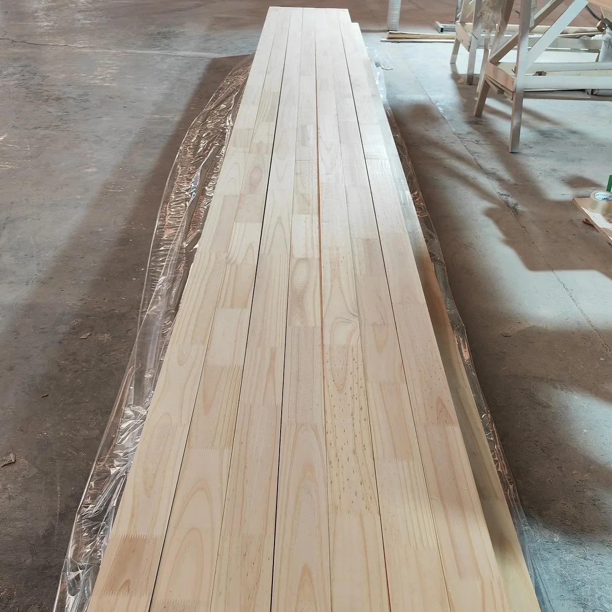 Madeira folheado Lumber mobiliário Solid madeira Painel dedo juntas placas madeira Placa