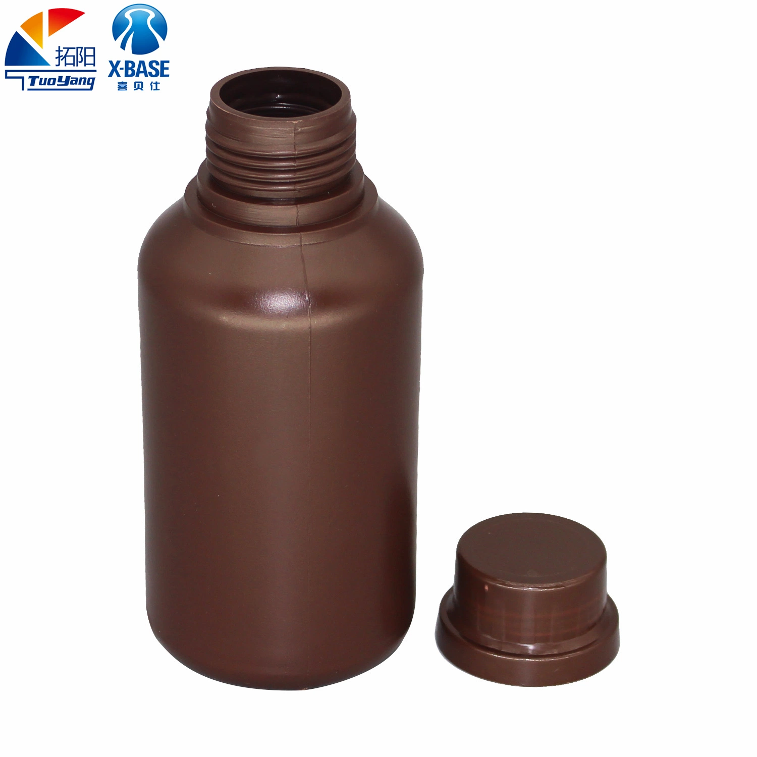 PE Plastic Bottle Multi-Purpose 500ml Powder Liquid Round Bottle Plastic Packaging Bottle Factory Wholesale Color Can Be Customized