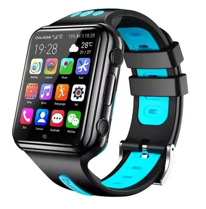 W5 Children's Watch Teléfono móvil con 200W Smart Watch con cámara Netcom Teléfono SIM 4G Smart Watch Wi-Fi Posicionamiento impermeable Reloj con videollamada.