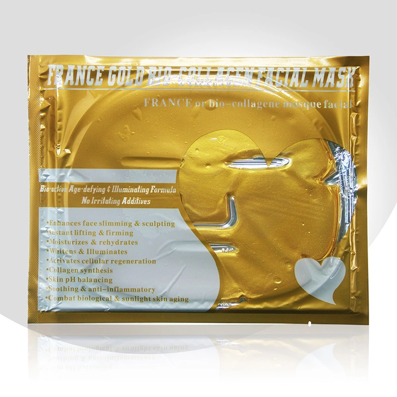 Golden Facial Mask Sheet Collagen Gold Anti Wrinkle Face Mask Bio-Collagen Facial Mask 60g