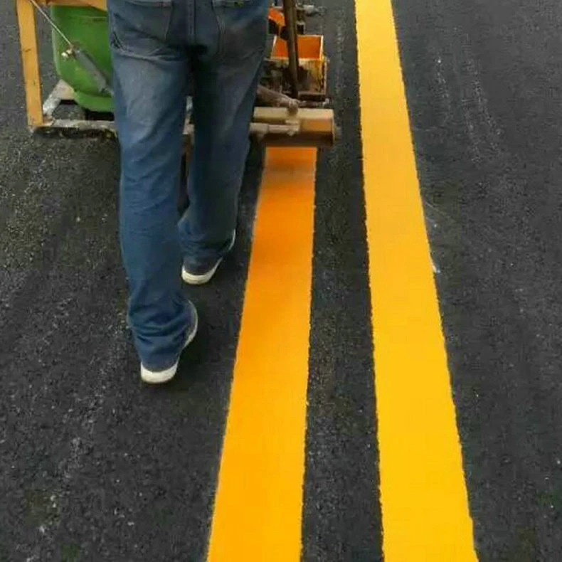 La carretera camino de tráfico pintura termoplástica pintura de la línea de producción de la automatización de material de proveedores