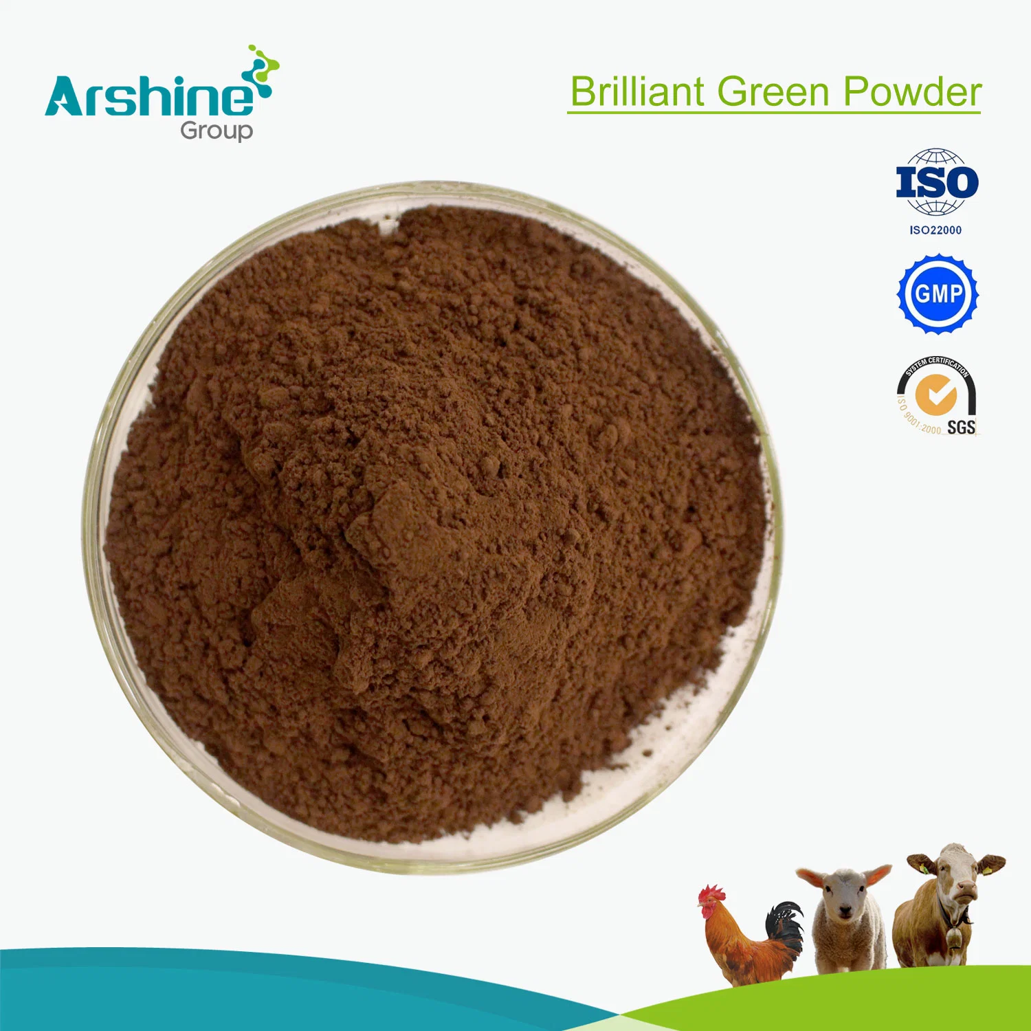 Manufacturer Supply Raw Material CAS633-03-4 Brilliant Green Powder