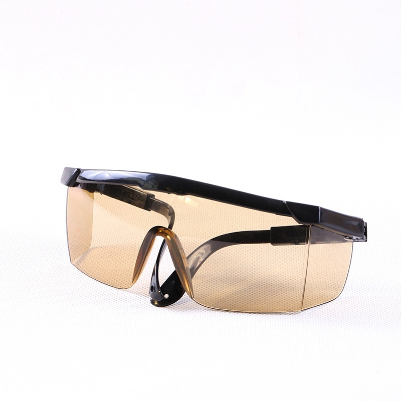 Safety Goggle with Brown Lenses Gg0001 Protective Glasses