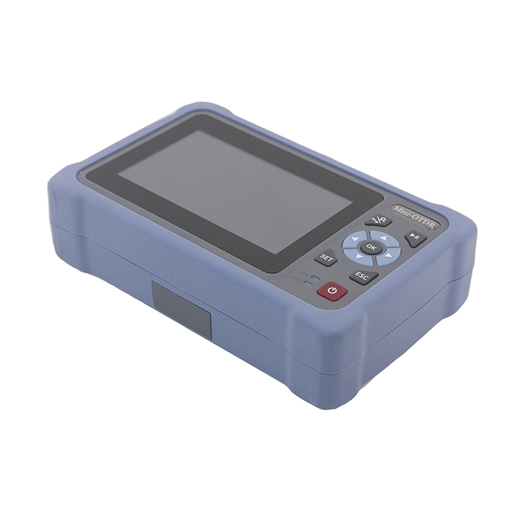 طقم الأدوات البصرية بالألياف OTDR Time Domain Refectometer TFT 12 في 1 Mini OTDR