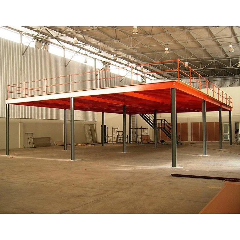 SP070 Warehouse Steel Mezzanine Racking System