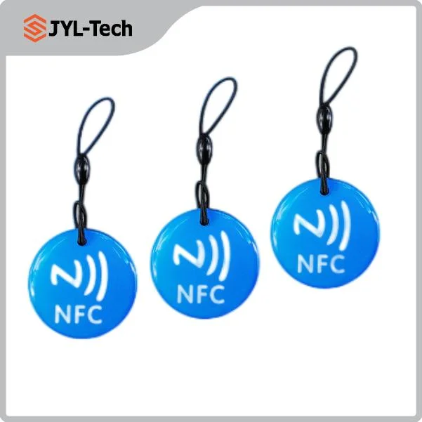 Full Color Printing 13.56MHz Passive Epoxy RFID Keyfob NFC Key Tag