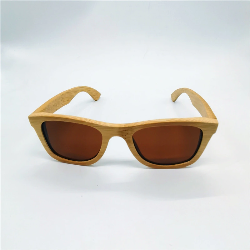 Stylish Bamboo Sun Glass Wooden Bamboo Sunglasses for Women/Man