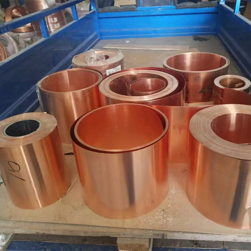 Lithium Iron Battery Copper Foil as Cathode Material 0.006-3mm Thick Foil