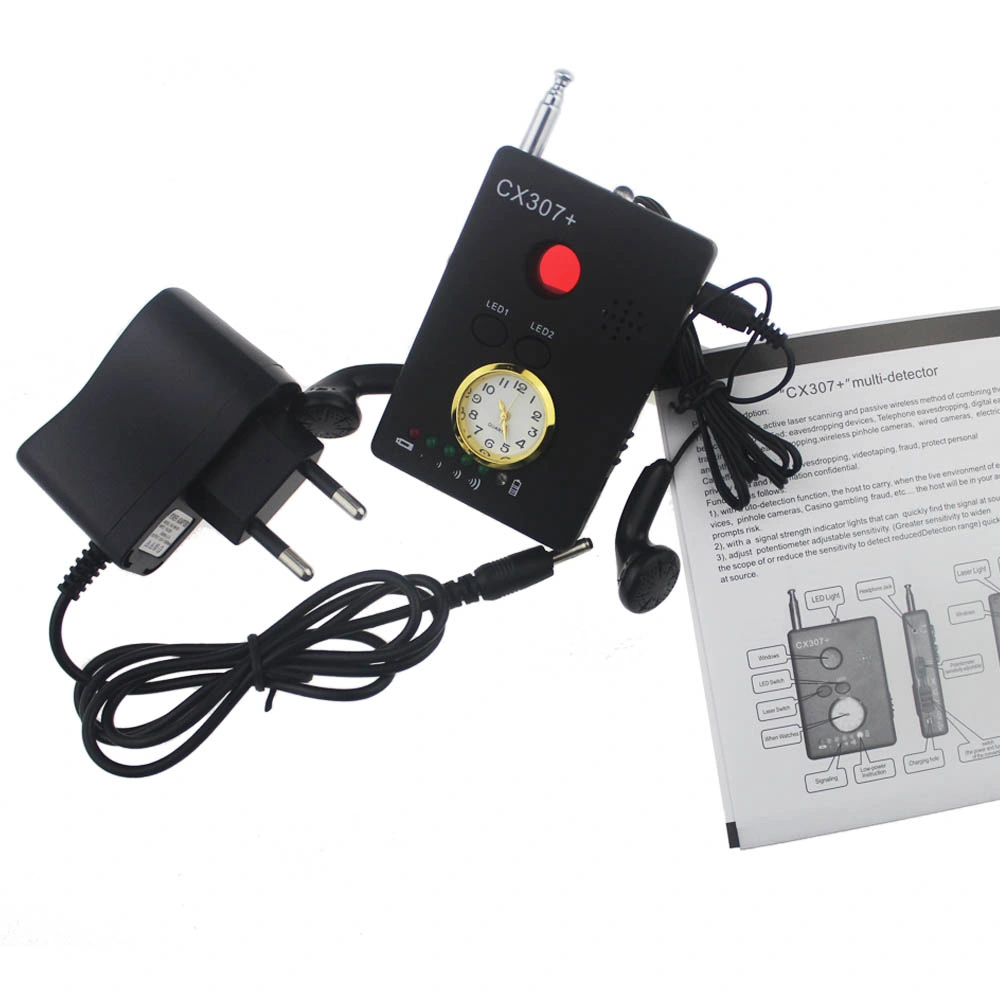 Cx307 Full Range Wireless Camera Anti-Camera Bug Detect RF Signal Detector GSM Device Finder Fnr Full-Frequency Detector (avp027cx307)