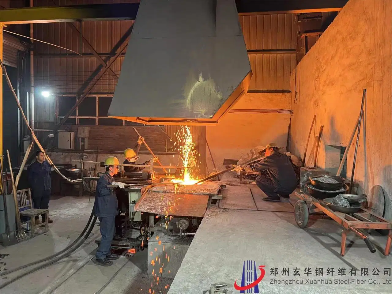 AISI 446 Iron Alloy Furnace Materia Steel Fiber for Ladle Nozzle