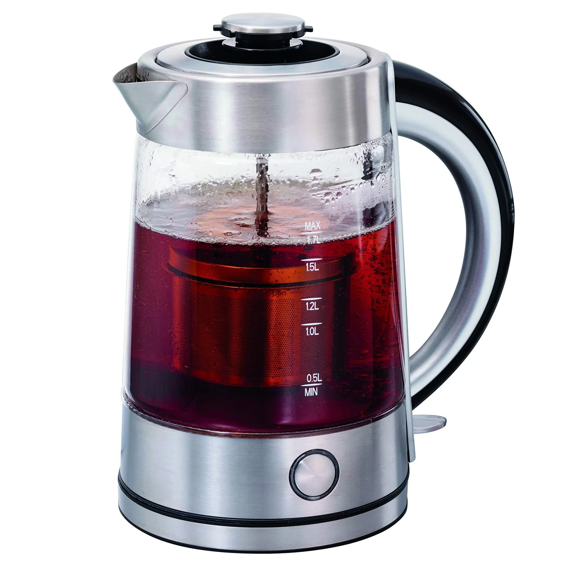 Fashionable Electric Glass Tea Kettle Cordless Hot Water Boiler Electric Kettle