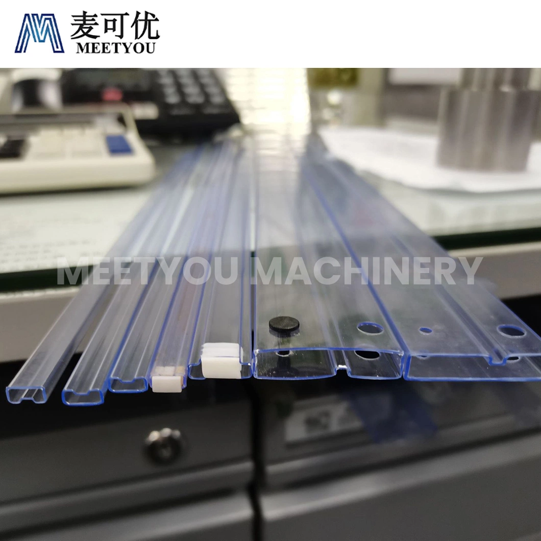 MeetYou Maschinen PVC-Schaum-Profil-Extrusionslinie China Einschnecke PVC-Kabelkanal Extrusion Produktionslinie Konfiguration Laminiermaschine und Stapelung Rack