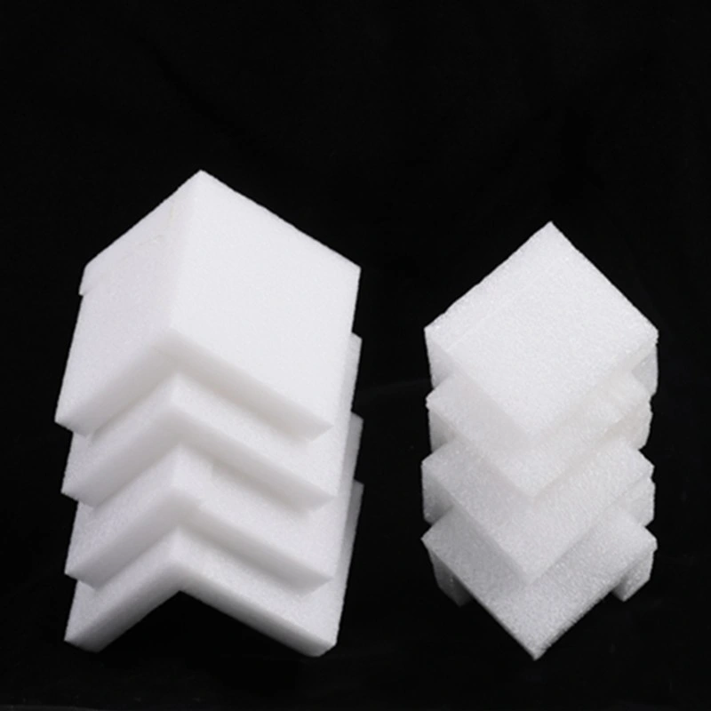 Any Shape Polyethylene Foam Corner Edge Protector EPE Foam Packaging White Corner Protective Packaging