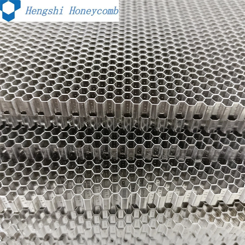 Hengshi Honeycomb 316L Stainless Steel Spot Welding Honeycomb Core for Grille Machine