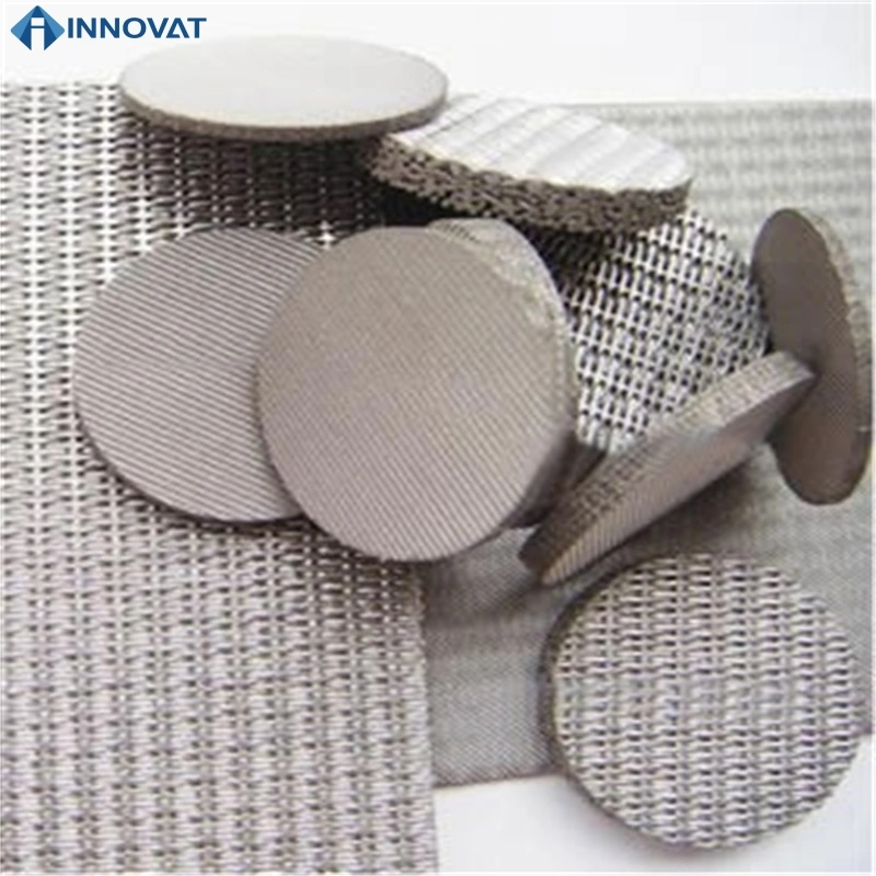Stainless Steel Sintered Metal Wire Mesh Filter Disc