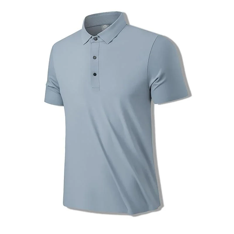 Polo Shirt Seamless Seamless Short-Sleeved Shirt