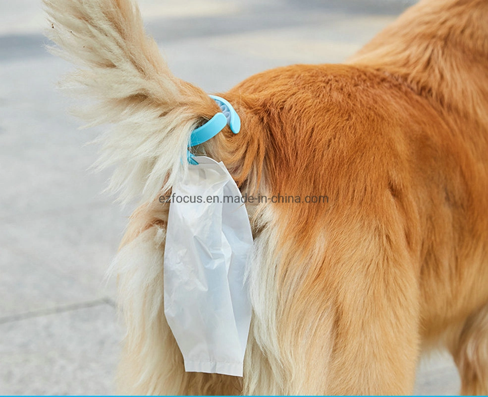 Pet Pooper Scooper Dog Poop Bag Hanging Tail Clip Cleaning Tool Wbb12677