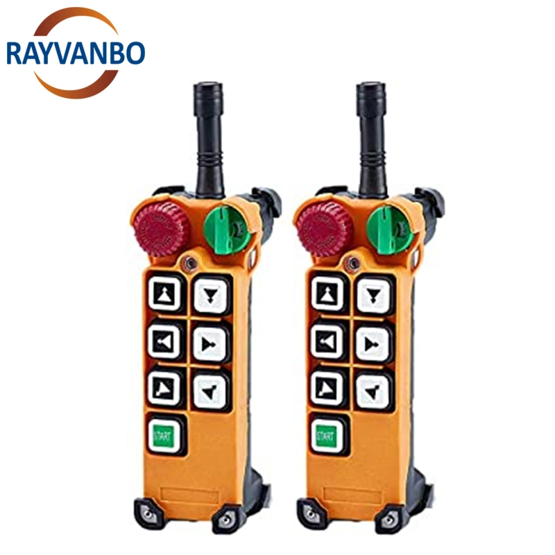 F24-6D Double Speed Buttons Remote Control Industrial with Cables Wireless Remote Control for Electric Hoist