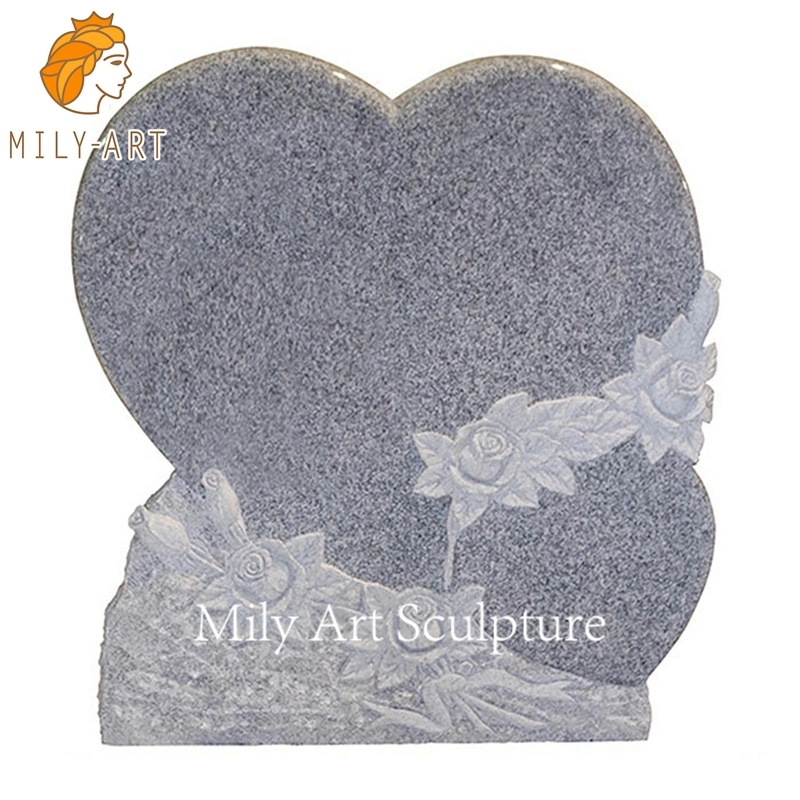 Custom Garden Cemetery Natural Marble Granite Headstone