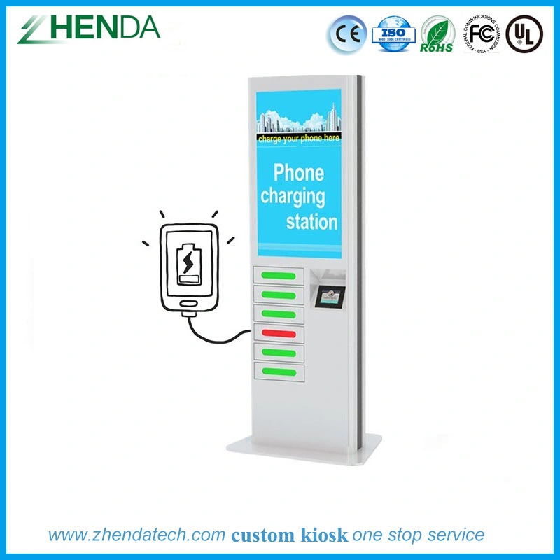Parking Payment Locker Kiosk with or Code Scanner