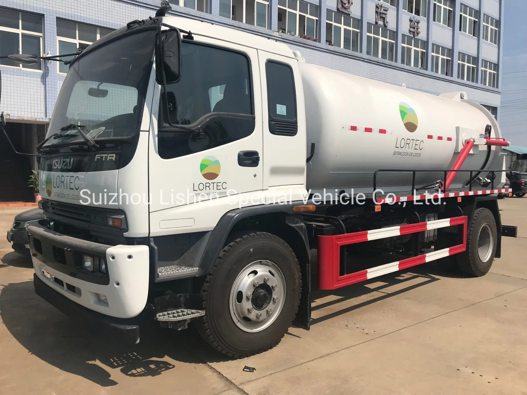 Isuzu 10cbm Honey Sucker Septic Sewer Cleaning Sludge Tank Fecal Waste 10000L Sewage Suction Truck