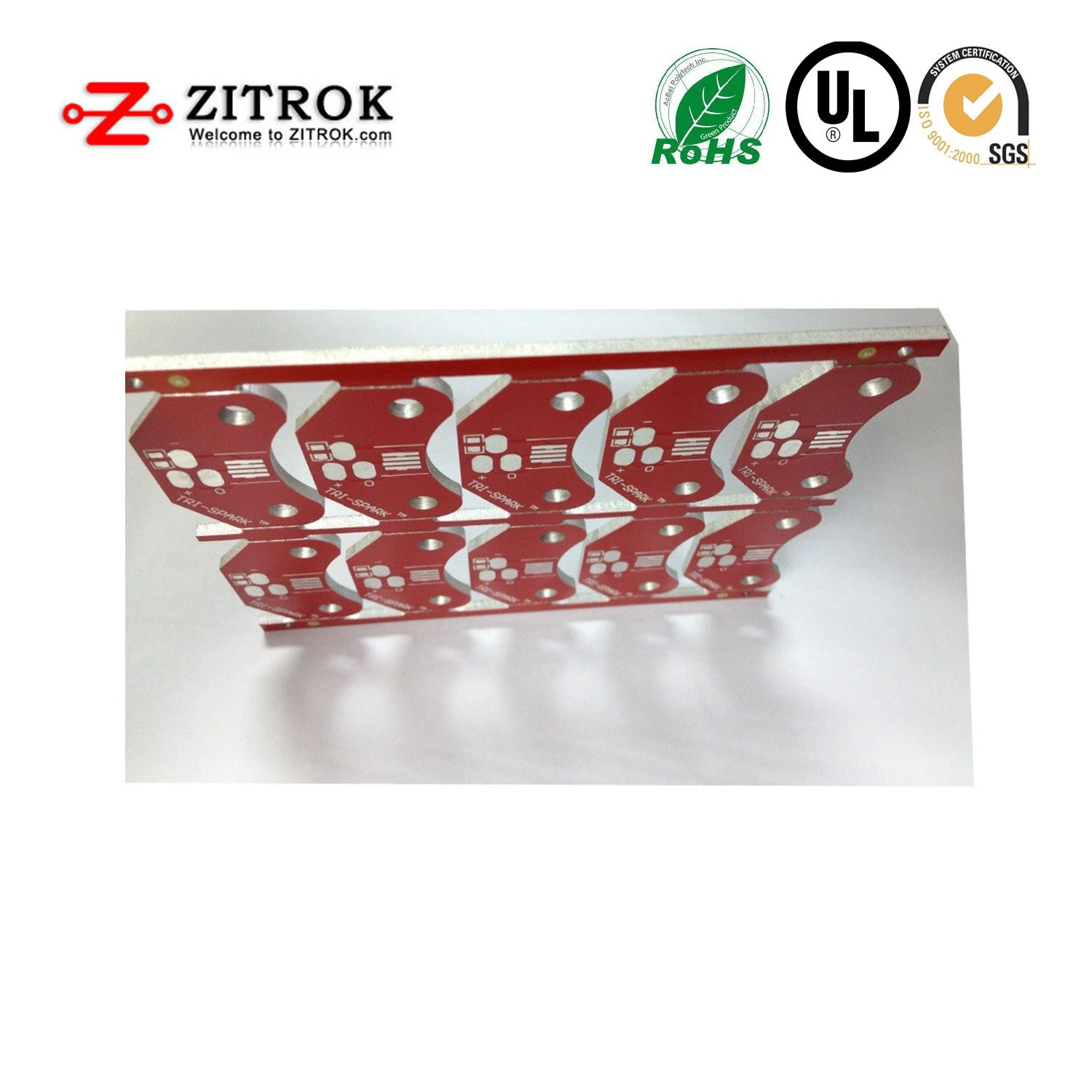 Aluminum LED PCB, Round LED Bulb PCB, Motherboard Printed Circuit Board Electronic Component SMT