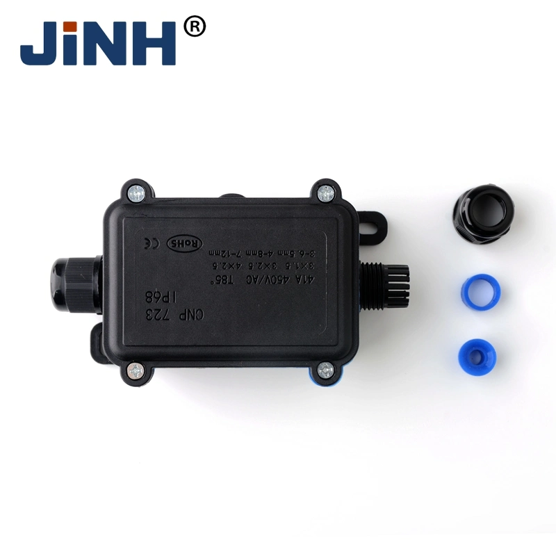 Waterproof IP68 S Size Terminal Block 2-Way Junction Box