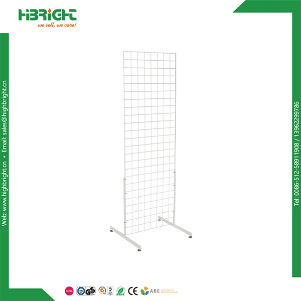 Commercial Metal Advertising Wire Display Stand Rack