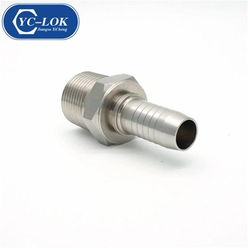 Hot Selling Jic Male 74 Degrees Cone Hydraulic Swaged Hose Fittings Joints