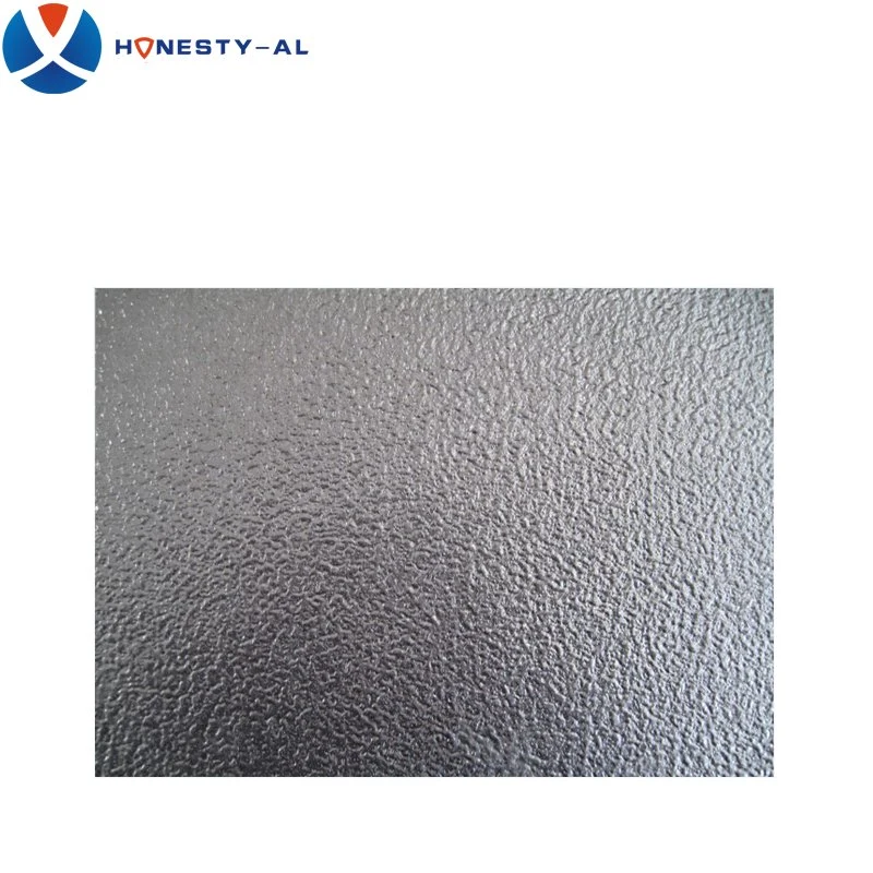 Honesty-al Wholesale 1050 3003 5052 6061 Series Diamond Embossed Anti-Slip Chapa de aluminio de aluminio de hoja de comprobación estriada