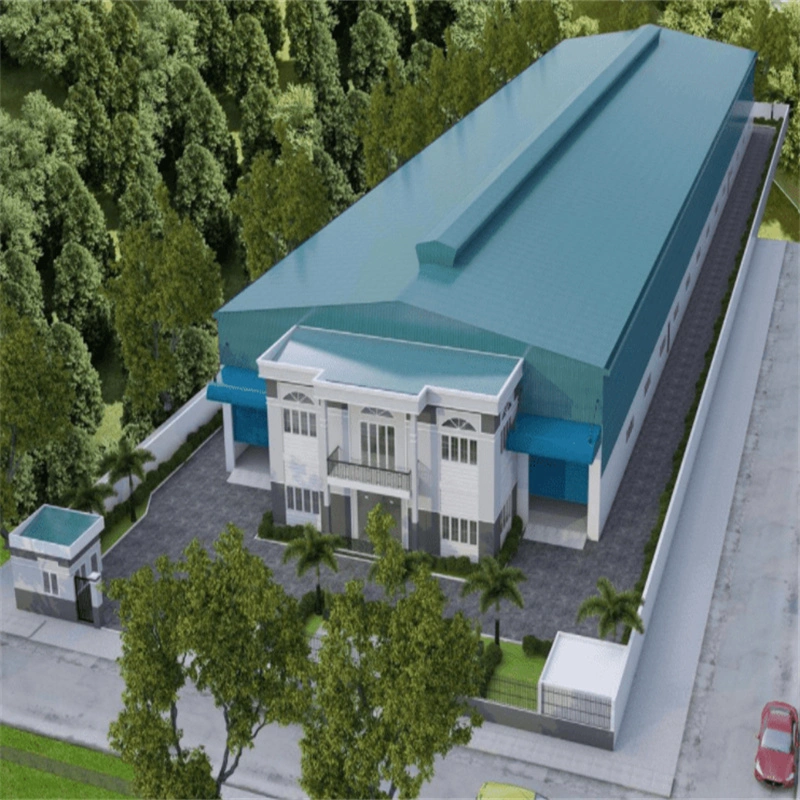 Metal Frame Construction Prefabricated Factory Building Plans Low Price Steel Structure