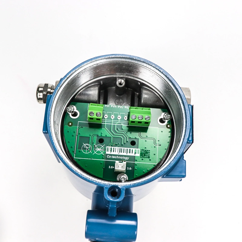 CO2 Gas Air Flow Meter Analog Vortex Hydrogen Flowmeter with Local Display